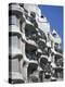Balconies on the Casa Mila, a Gaudi House, in Barcelona, Cataluna, Spain-Nigel Francis-Premier Image Canvas