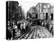 Baldwin Locomotive Down Vine Street, Philadelphia, Pennsylvania-null-Stretched Canvas