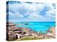 Balearic Formentera Island in Escalo Rocky Beach and Turquoise Sea-Natureworld-Premier Image Canvas