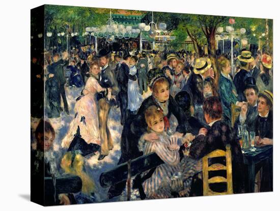 Ball at the Moulin De La Galette, 1876-Pierre-Auguste Renoir-Premier Image Canvas