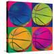 Ball Four-Basketball-Hugo Wild-Stretched Canvas