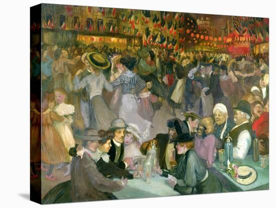 Ball on the 14th July-Théophile Alexandre Steinlen-Premier Image Canvas
