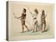 Ball Players, from Catlin's North American Indian Portfolio. Hunting Scenes and Amusements of the R-George Catlin-Premier Image Canvas