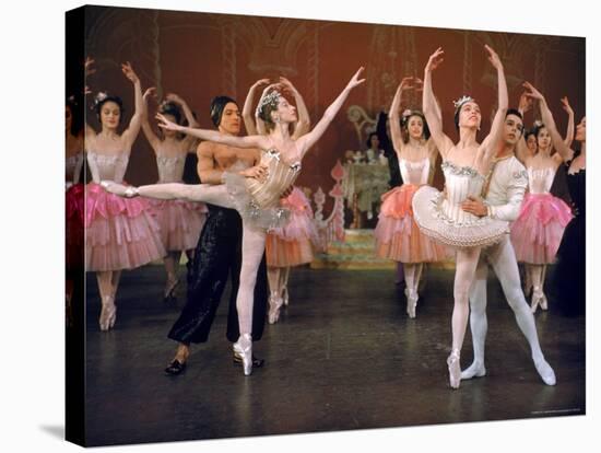Ballerina Maria Tallchief and Others Performing the Nutcracker Ballet at City Center-Alfred Eisenstaedt-Premier Image Canvas