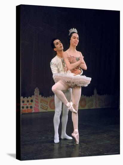 Ballerina Maria Tallchief Performing in the Nutcracker Ballet at City Center-Alfred Eisenstaedt-Premier Image Canvas