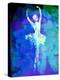 Ballerina's Dance Watercolor 4-Irina March-Stretched Canvas