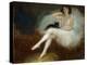 Ballerina with a Black Cat-Pierre Carrier-belleuse-Premier Image Canvas