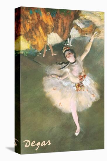 Ballerina-Edgar Degas-Stretched Canvas