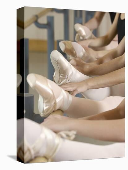 Ballerinas at the barre-Erik Isakson-Premier Image Canvas