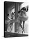 Ballerinas on Window Sill in Rehearsal Room at George Balanchine's School of American Ballet-Alfred Eisenstaedt-Premier Image Canvas