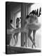 Ballerinas on Window Sill in Rehearsal Room at George Balanchine's School of American Ballet-Alfred Eisenstaedt-Premier Image Canvas