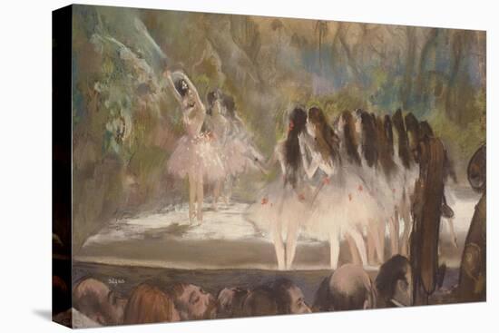 Ballet at the Paris Opera, 1877-Edgar Degas-Premier Image Canvas