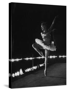 Ballet Dancer Mia Slavenska Performing in the Ballet "Arabian Nights."-Gordon Parks-Premier Image Canvas