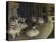 Ballet Rehearsal,1874-Edgar Degas-Stretched Canvas