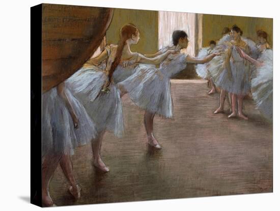 Ballet Rehearsal, 1885-1890-Edgar Degas-Premier Image Canvas