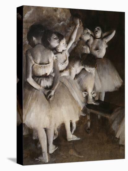 Ballet Rehearsal, c.1874-Edgar Degas-Premier Image Canvas