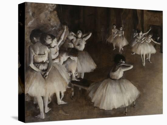 Ballet Rehearsal, c.1874-Edgar Degas-Premier Image Canvas
