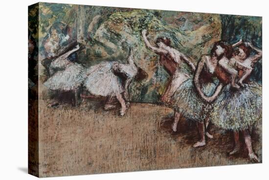 Ballet Scene, about 1907-Edgar Degas-Premier Image Canvas