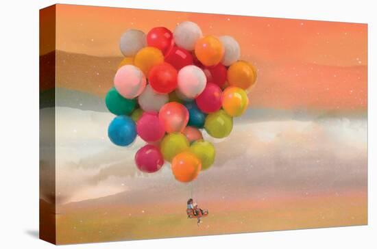 Balloon Ride-Nancy Tillman-Stretched Canvas