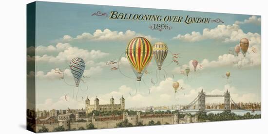 Ballooning Over London-Isiah and Benjamin Lane-Stretched Canvas