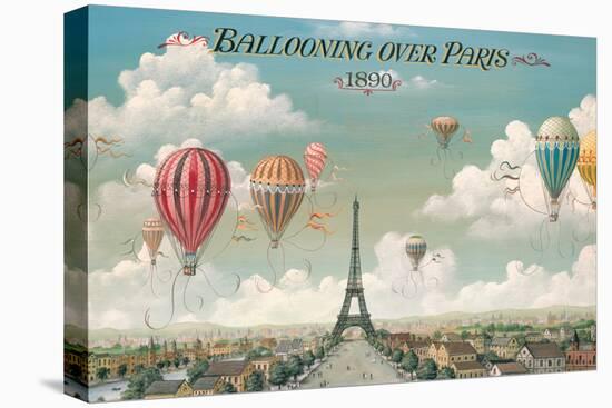 Ballooning Over Paris-Isiah and Benjamin Lane-Stretched Canvas