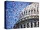 Balloons Floating over U.S. Capitol Dome-Joseph Sohm-Premier Image Canvas