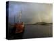 Ballynakill Harbour, Connemara, County Galway, Connacht, Eire (Republic of Ireland)-Hans Peter Merten-Premier Image Canvas