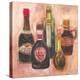 Balsamic Vinegar Sketch-Maret Hensick-Stretched Canvas