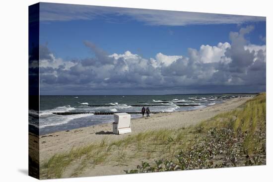 Baltic Beach Close Ahrenshoop-Uwe Steffens-Premier Image Canvas