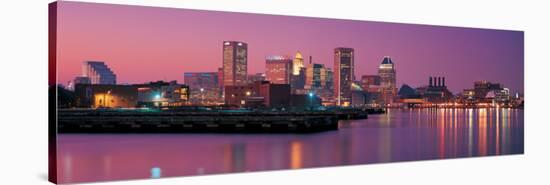 Baltimore Skyline-null-Stretched Canvas