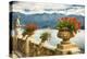 Balustrade With Lake View, Como, Italy-George Oze-Premier Image Canvas