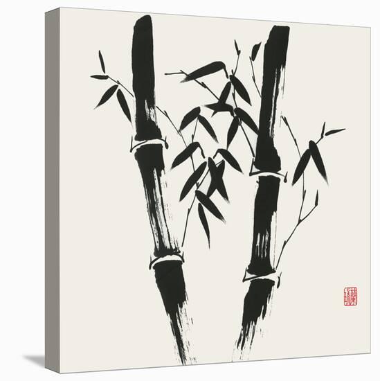 Bamboo Collection VII-Nan Rae-Stretched Canvas