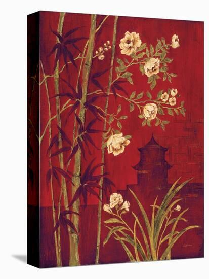 Bamboo Garden-Laurel Lehman-Stretched Canvas