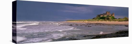 Bamburgh Castle Northumberland England-null-Stretched Canvas