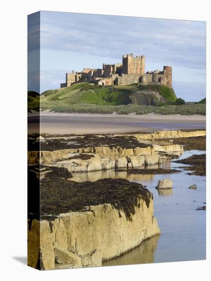 Bamburgh Castle on the Beach-Paul Thompson-Premier Image Canvas