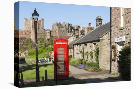 Bamburgh Village and Castle, Northumberland, England, United Kingdom, Europe-James Emmerson-Premier Image Canvas