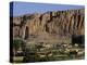 Bamiyan Valley, Showing the Large Buddha, Circa 5th Century, Afghanistan-Antonia Tozer-Premier Image Canvas