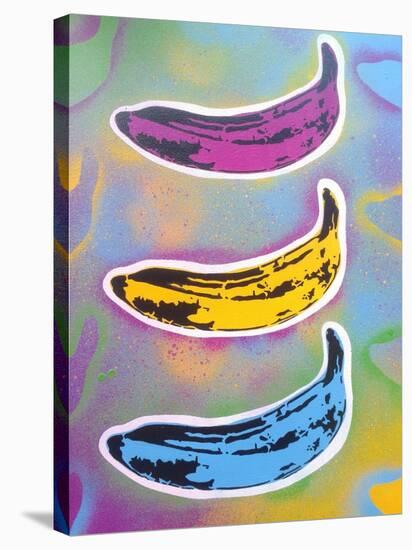 Banana Goes Pop-Abstract Graffiti-Premier Image Canvas