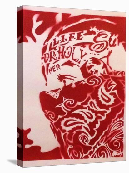 Bandana Man Red-Abstract Graffiti-Premier Image Canvas