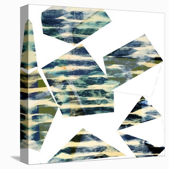 Banding Shapes I-Sisa Jasper-Stretched Canvas