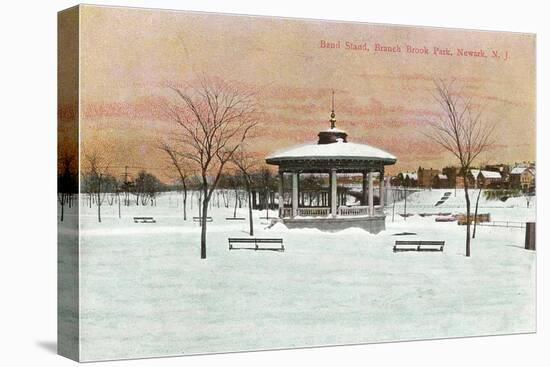 Bandstand, Branch Brook Park, Newark, New Jersey-null-Stretched Canvas