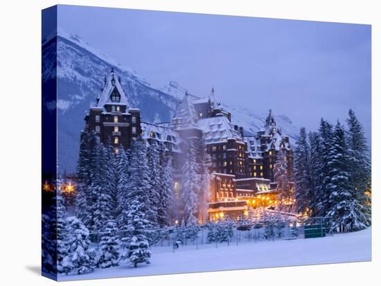 Banff Springs Hotel, Banff, Alberta-Michele Westmorland-Premier Image Canvas