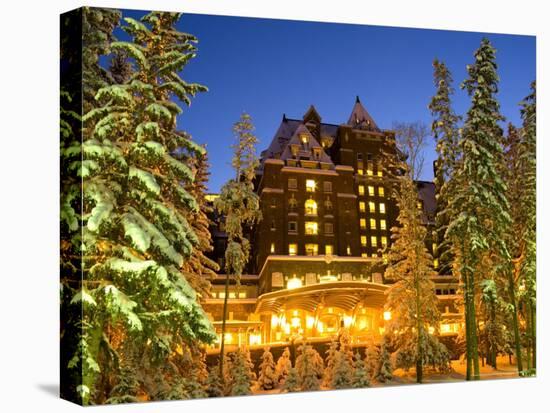 Banff Springs Hotel, Banff, Alberta-Michele Westmorland-Premier Image Canvas