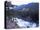 Banff, the Bow Falls and Prestigious Banff Springs Hotel, at Dusk, Alberta, Canada-Ruth Tomlinson-Premier Image Canvas