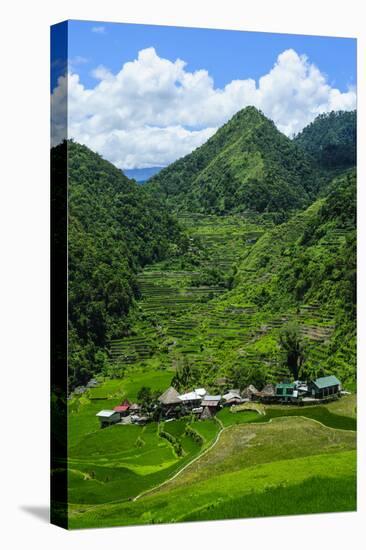 Bangaan in the Rice Terraces of Banaue, Northern Luzon, Philippines-Michael Runkel-Premier Image Canvas