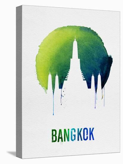 Bangkok Landmark Blue-null-Stretched Canvas