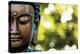 Bangkok, Thailand. Depiction of head and face of Buddha outdoor statue-Miva Stock-Premier Image Canvas