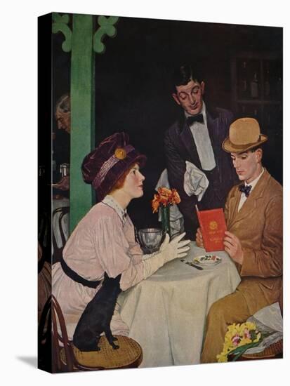 'Bank Holiday', 1912 (1935)-William Strang-Premier Image Canvas