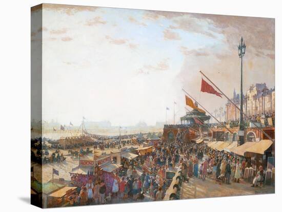 Bank Holiday, Brighton-Charles Cundall-Premier Image Canvas