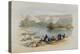 Banks of the Jordan, 1839, Plate 48 from Volume II of The Holy Land, Engraved by Louis Haghe-David Roberts-Premier Image Canvas